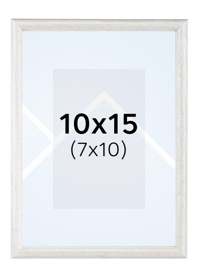 Hama PHOENIX - fotorámeček - Bílá, 7x10, 10x15