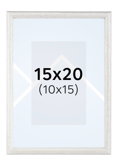 Hama PHOENIX - fotorámeček - Bílá, 10x15, 15x20