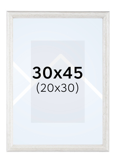 Hama PHOENIX - fotorámeček - Bílá, 20x30, 30x45