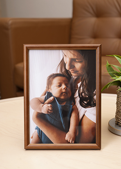 Hama PHOENIX - fotorámeček - Hnědá, 9x13, 13x18