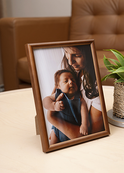 Hama PHOENIX - fotorámeček - Hnědá, 9x13, 13x18