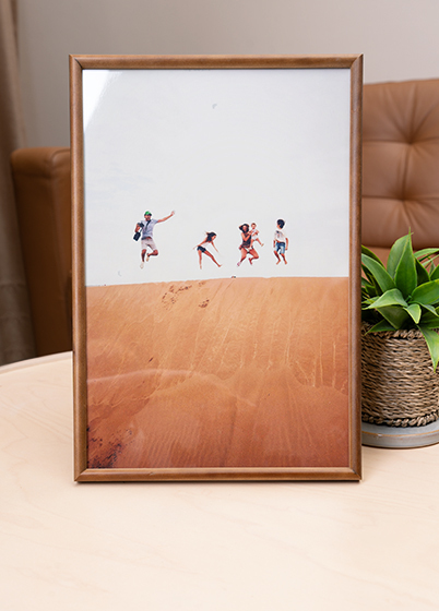 Hama PHOENIX - fotorámeček - Hnědá, 13x18, 20x30