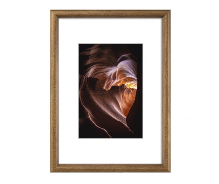 Fotorám Phoenix, hnědý, 30x45cm