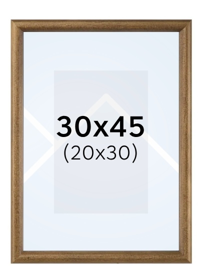 Hama PHOENIX - fotorámeček - Hnědá, 20x30, 30x45