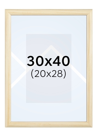 Hama PHOENIX - fotorámeček - Přírodní, 20x28, 30x40