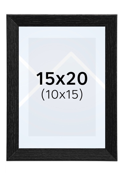 Hama OSLO - fotorámeček - Černá, 7x10, 10x15