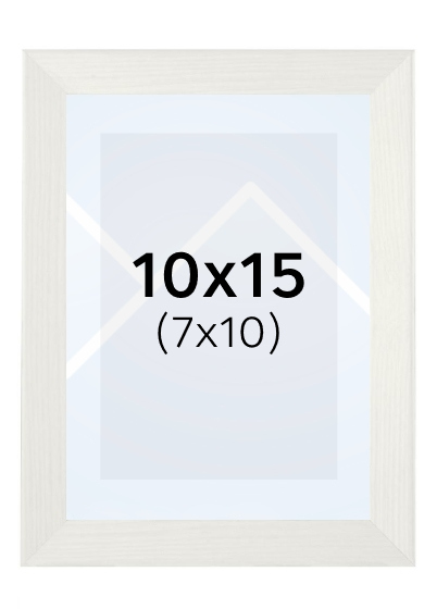 Hama OSLO - fotorámeček - Bílá, 7x10, 10x15