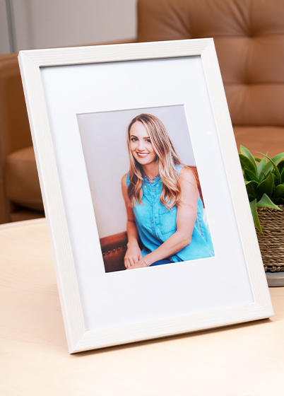 Hama OSLO - fotorámeček - Bílá, 13x18, 20x30