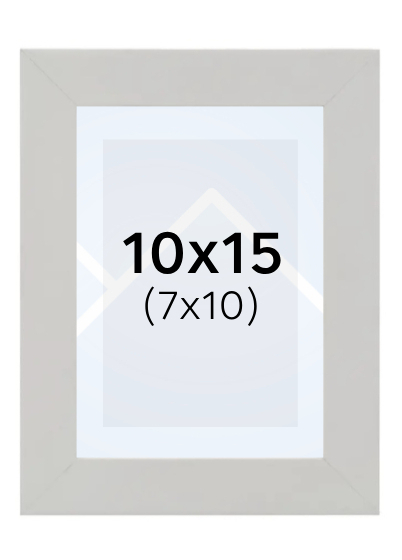 Hama SKARA - fotorámeček - Světle šedá, 7x10, 10x15