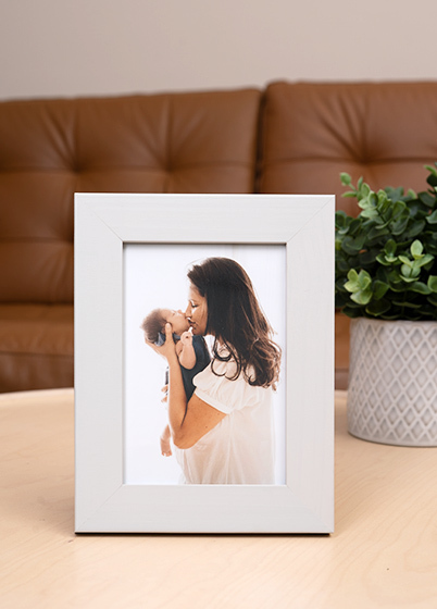 Hama SKARA - fotorámeček - Světle šedá, 7x10, 10x15