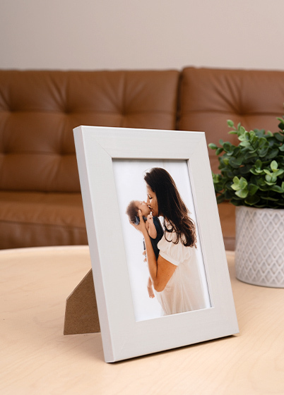 Hama SKARA - fotorámeček - Světle šedá, 7x10, 10x15