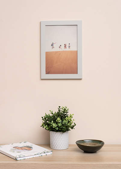 Hama SKARA - fotorámeček - Světle šedá, 13x18, 20x30