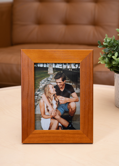 Hama SKARA - fotorámeček - Ořech, 7x10, 10x15