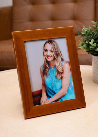 Hama SKARA - fotorámeček - Ořech, 9x13, 13x18