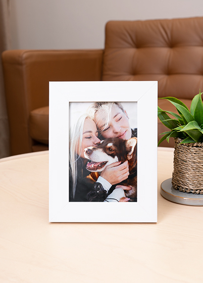 Hama SKARA - fotorámeček - Bílá, 7x10, 10x15