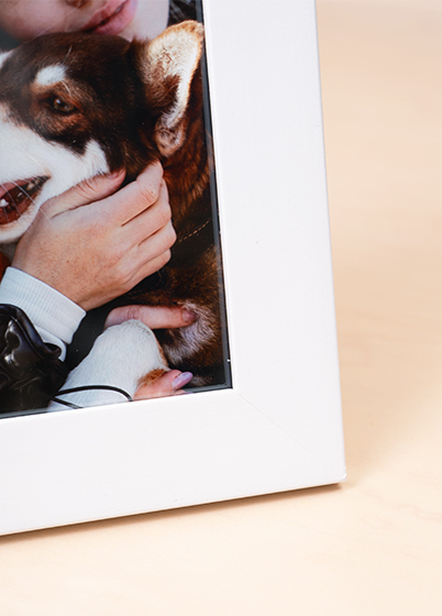 Hama SKARA - fotorámeček - Bílá, 7x10, 10x15