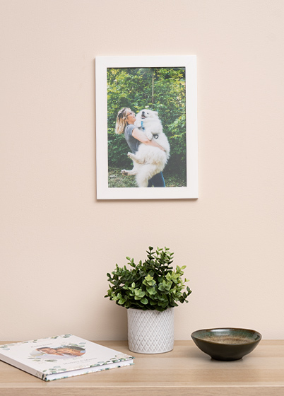 Hama SKARA - fotorámeček - Bílá, 13x18, 20x30