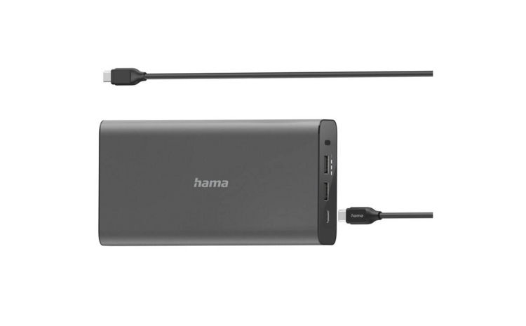 Hama powerbanka, USB-C, 26800 mAh, Power Delivery