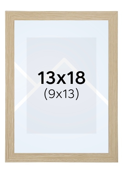 Hama WAVES - fotorámeček - Dub, 9x13, 13x18