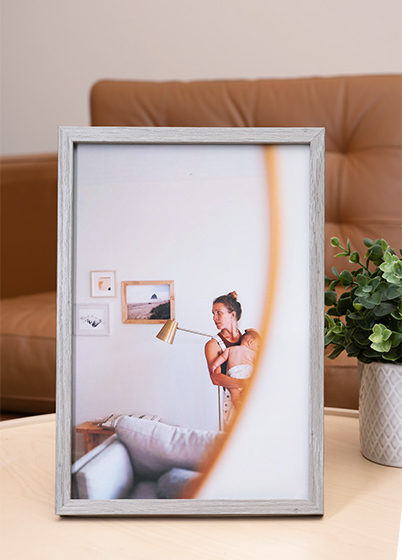 Hama WAVES - fotorámeček - Šedá, 13x18, 20x30