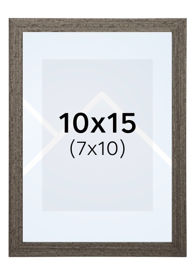 Hama WAVES - fotorámeček - Tmavě šedá, 7x10, 10x15