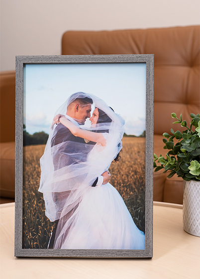 Hama WAVES - fotorámeček - Tmavě šedá, 13x18, 20x30