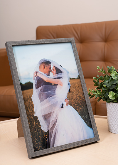 Hama WAVES - fotorámeček - Tmavě šedá, 13x18, 20x30