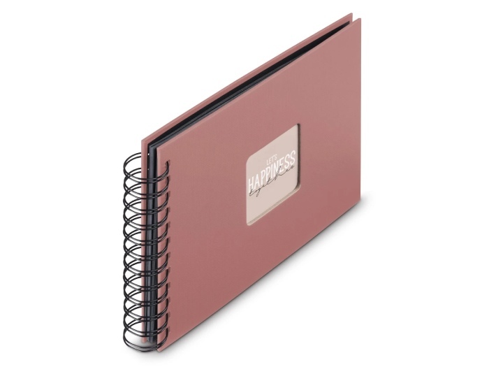 Fotoalbum Hama FINE ART, 50/24x17 -  kroužková vazba, terra