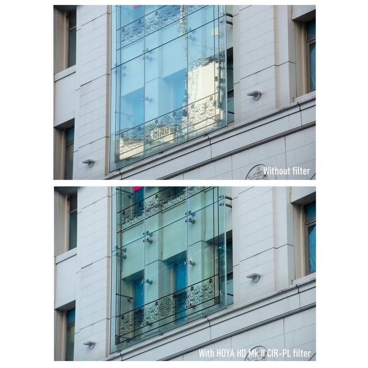 HOYA 58mm, CIR-PL filtr, HD II