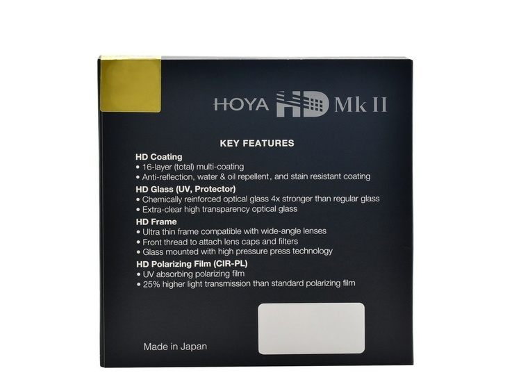 HOYA 58mm, CIR-PL filtr, HD II