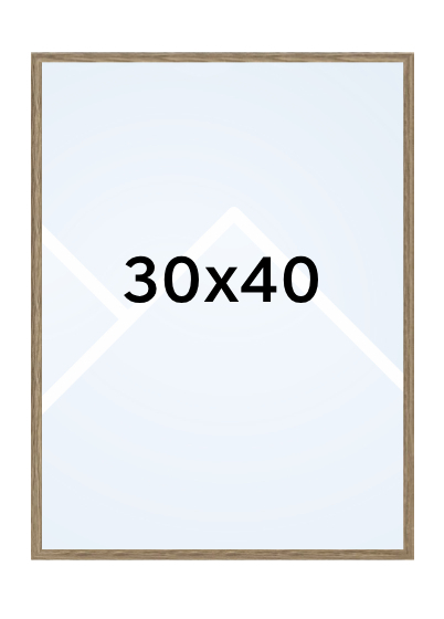 INTERTRADING BRASIL – fotorámeček - Hnědá, 30x40