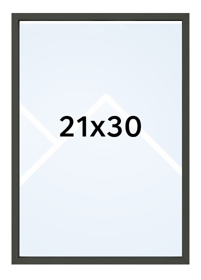 INTERTRADING BRASIL – fotorámeček - Černá, 21x29,7 (A4)