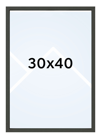 INTERTRADING BRASIL – fotorámeček - Černá, 30x40