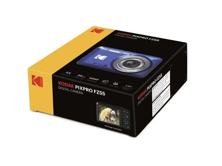 Kodak PIXPRO FZ55, modrý