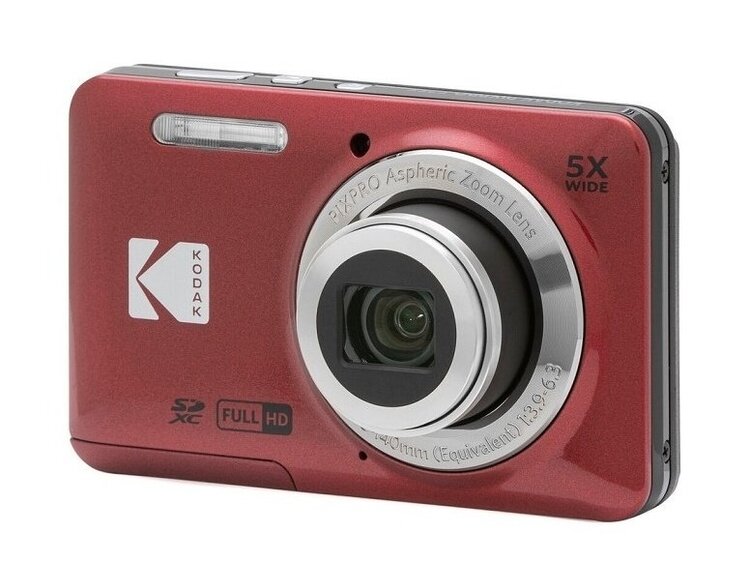 Kodak PIXPRO FZ55, červený