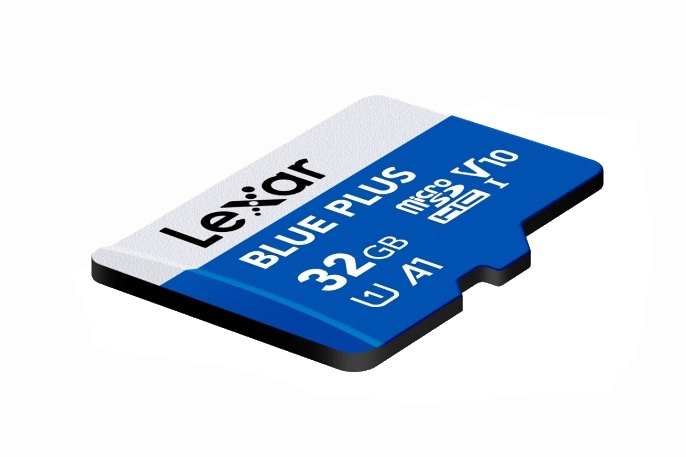 Lexar 32GB microSDHC Blue Plus 100MB/s, UHS-I, A1, V10 + adaptér