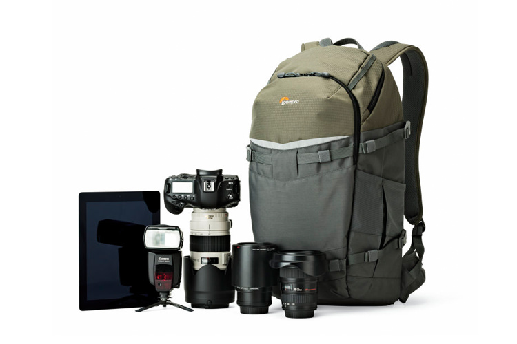 Lowepro Flipside Trek 450 AW, šedá/zelená