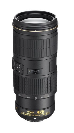 Nikon 70-200mm f/4G ED VR AF-S