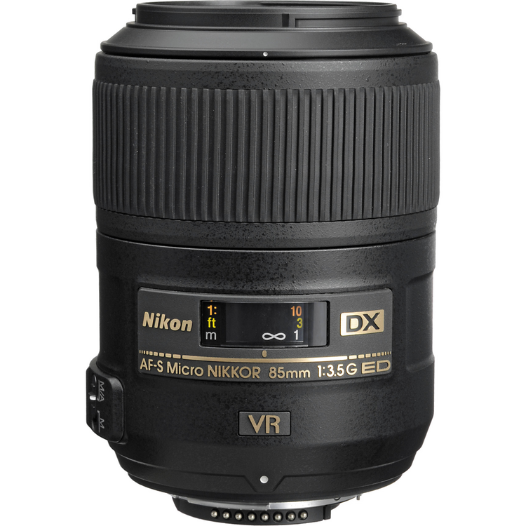 Nikon 85mm f/3.5G ED VR AF-S DX MICRO