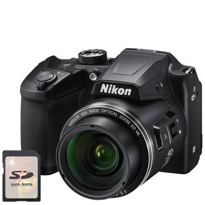 Nikon Coolpix B500 černý + 32GB karta