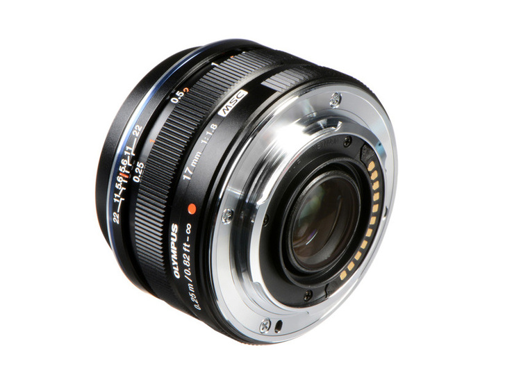 Olympus M.ZUIKO DIGITAL 17mm f/1.8 černý