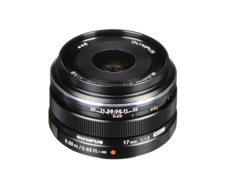 Olympus M.ZUIKO DIGITAL 17mm f/1.8 černý