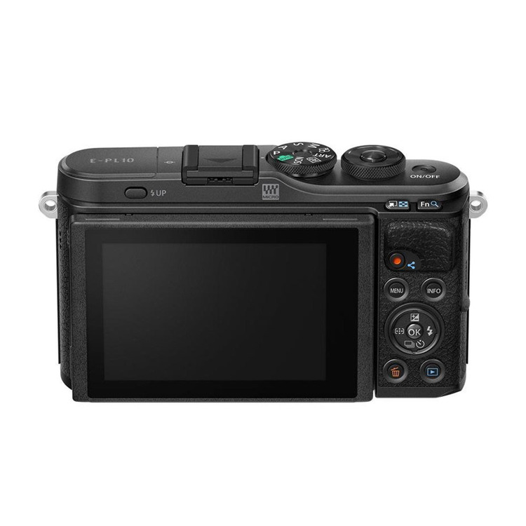 Olympus E-PL10 černý + 14-42mm EZ Pancake Zoom