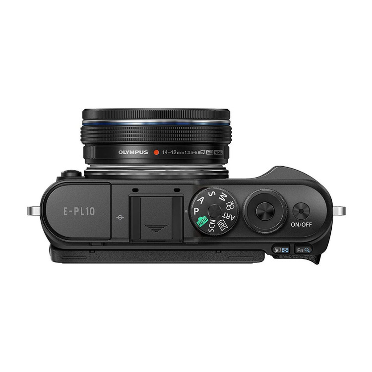 Olympus E-PL10 černý + 14-42mm EZ Pancake Zoom