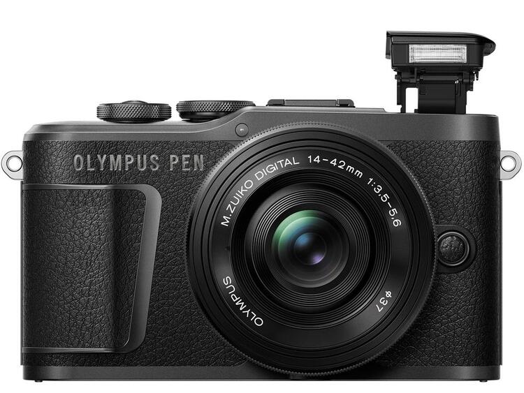 Olympus E-PL10 černý + 14-42mm EZ Pancake Zoom