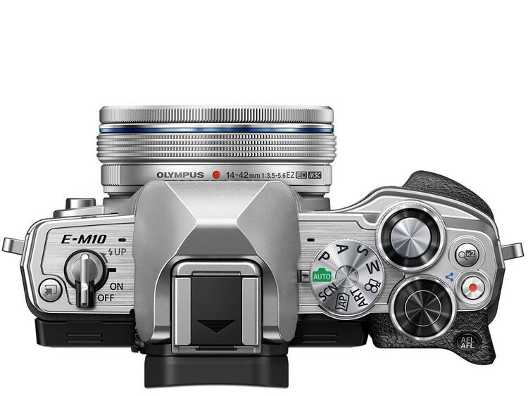 Olympus OM-D E-M10 Mark IV + 14-42mm EZ + 40-150mm R - stříbrný