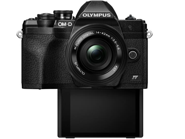 Olympus OM-D E-M10 Mark IV + 14-42mm EZ + 40-150mm R - černý