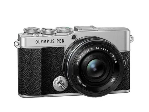 Olympus E-P7 stříbrný + 14-42mm EZ Pancake Zoom