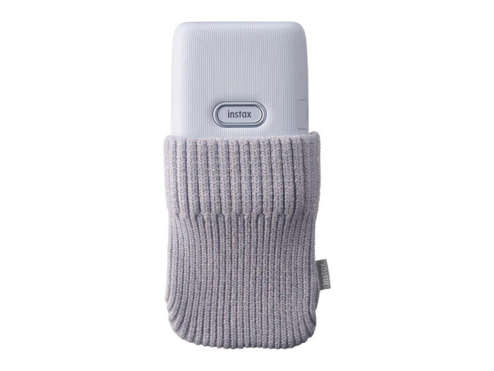 Pletený obal SOCK CASE (White) pro Fujifilm instax mini Link™
