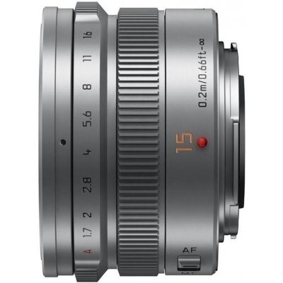 Panasonic Leica DG Summilux 15mm f/1.7 ASPH stříbrný